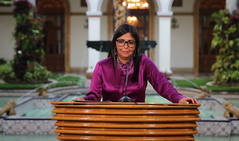 Вице-президент Венесуэлы Делси Родригес