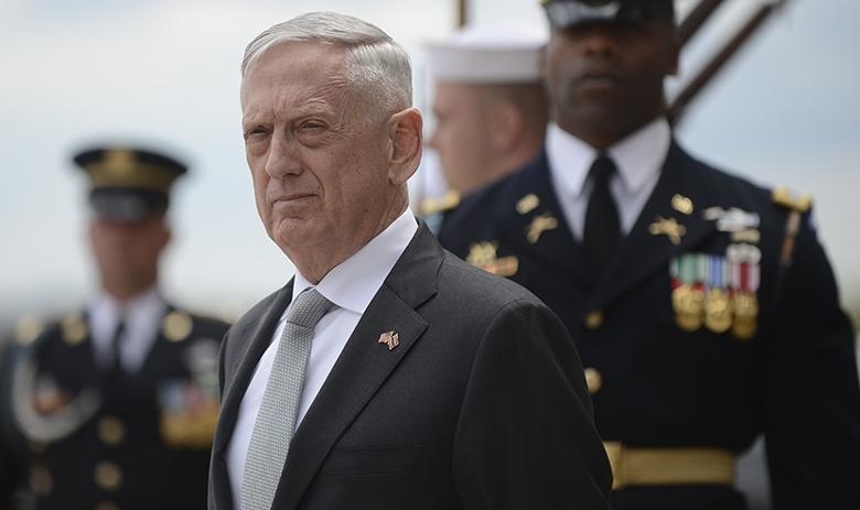 Министр обороны США Джеймс Мэттис