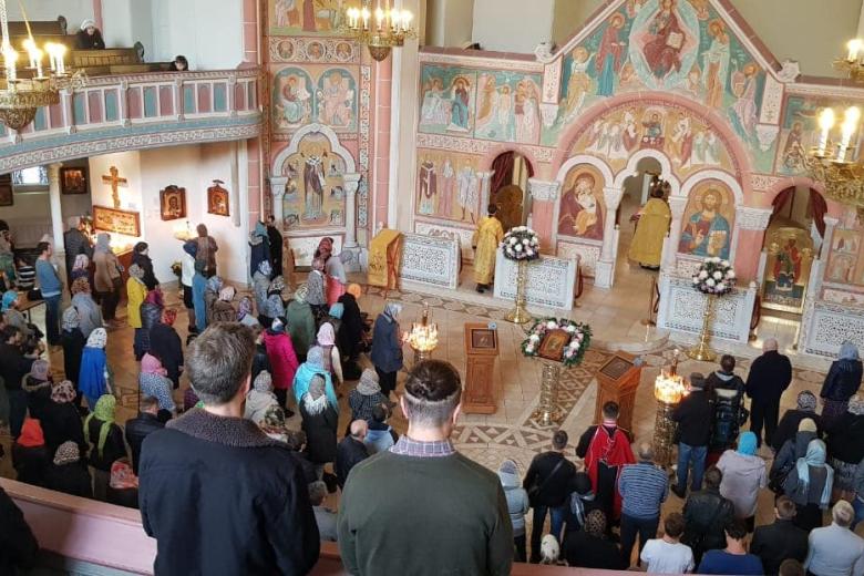 Один из храмов Украинской православной церкви