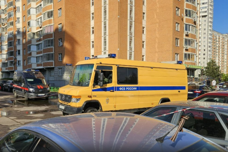 На месте взрыва в Балашихе