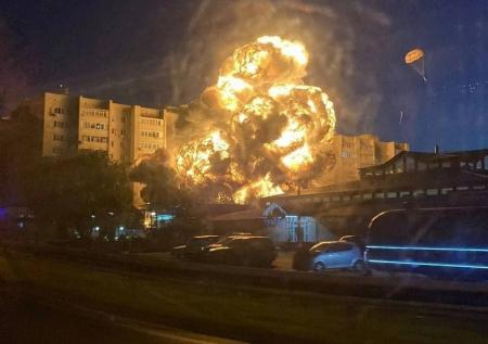 В Ейске ввели режим ЧС после падения самолета