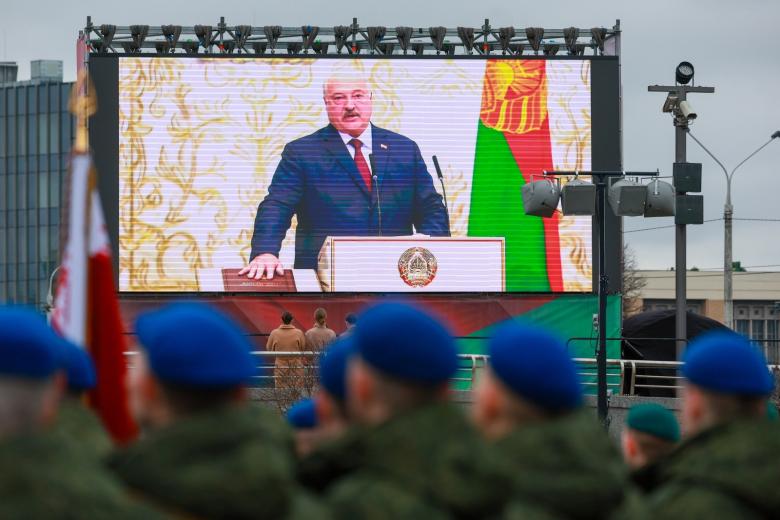 Церемония инаугурации президента Белоруссии Лукашенко