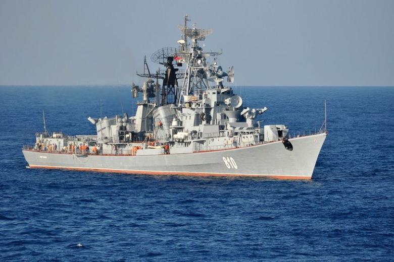Cторожевой корабль «Сметливый» в Чёрном море