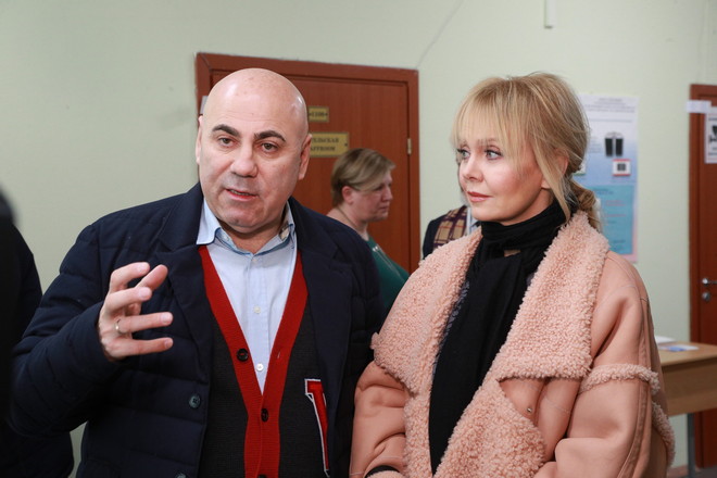 Иосиф Пригожин с женой Валерией