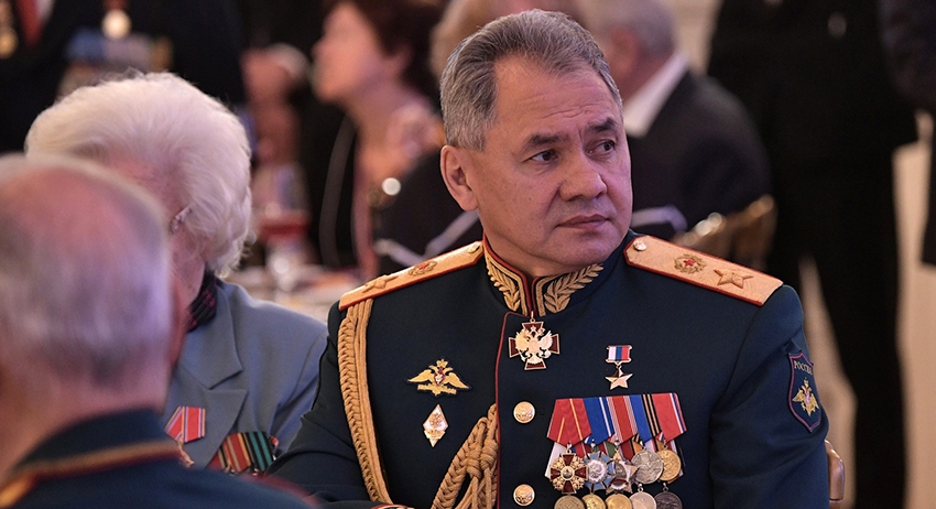 Министр обороны Сергей Шойгу