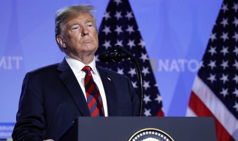 Американский лидер Дональд Трамп 