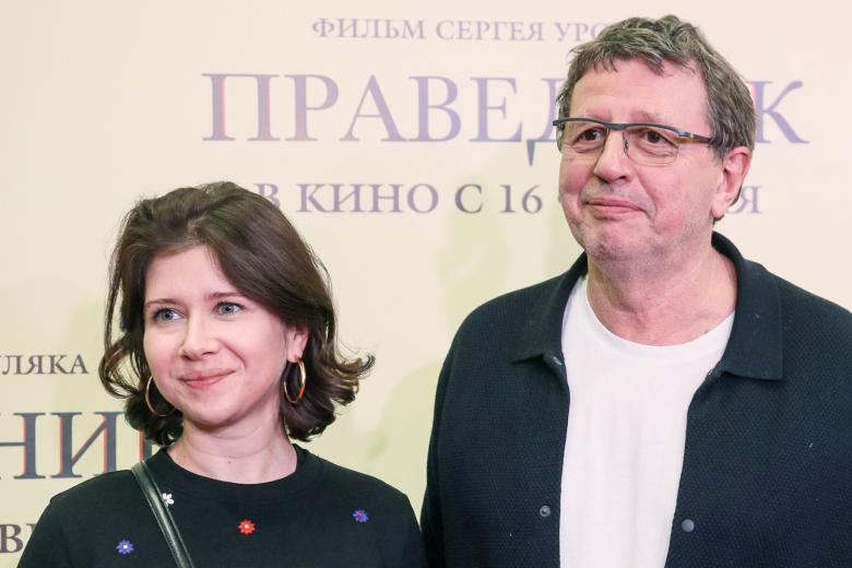 Михаил Ширвиндт с супругой Анастасией