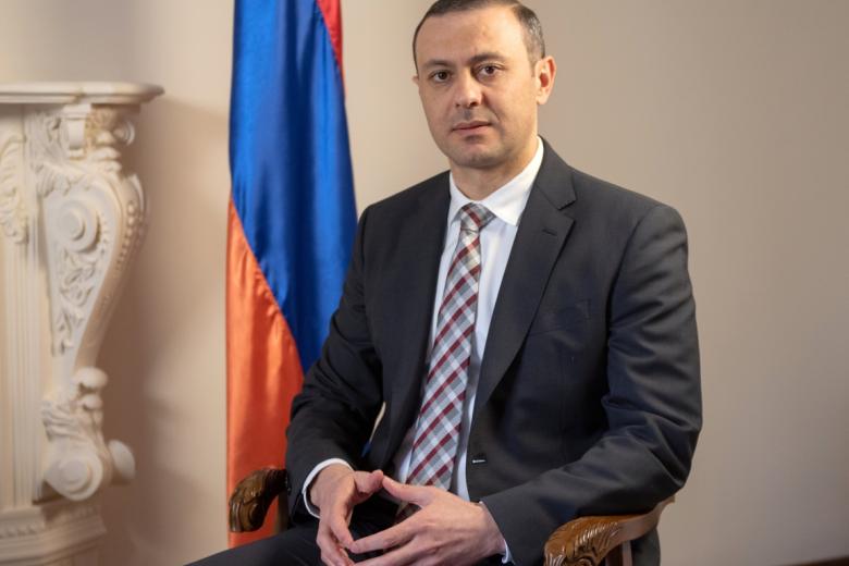 Секретарь Совета безопасности Армении Армен Григорян