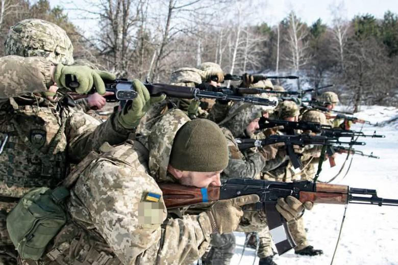 Военнослужащие ВСУ