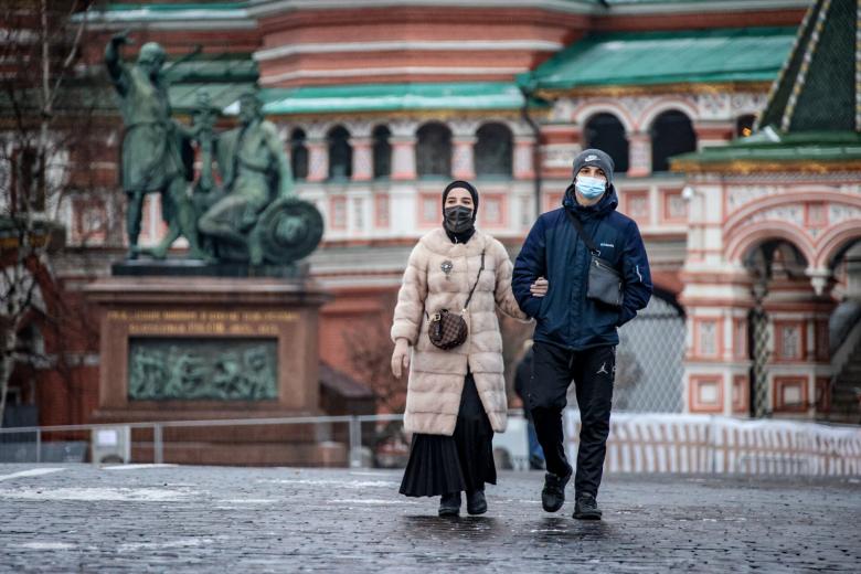 Красная площадь в Москве