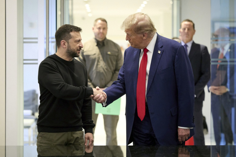 Дональд Трамп и Владимир Зеленский