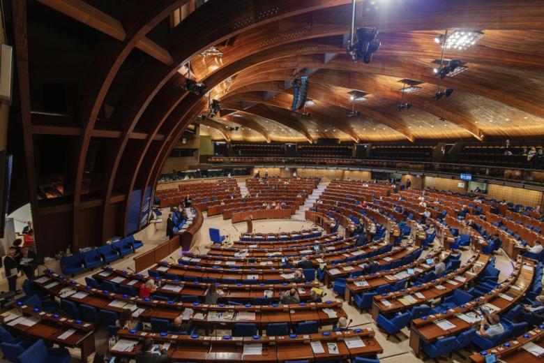Зал заседаний Парламентской ассамблеи Совета Европы (ПАСЕ)
