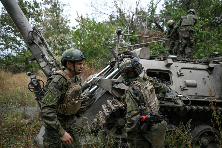 Боевая работа расчета миномета «Тюльпан» в зоне СВО