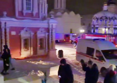 Раскрыта причина пожара в Троице-Сергиевой лавре