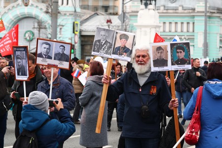 Составлен список регионов и городов, где пройдет «Бессмертный полк»