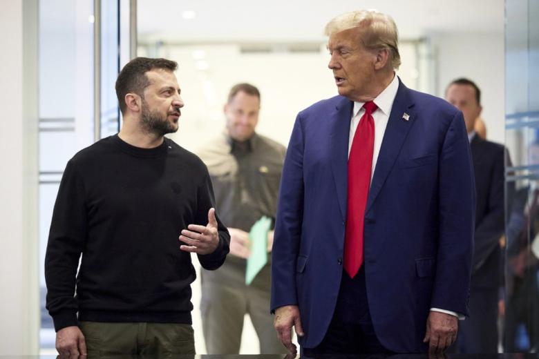 Владимир Зеленский и Дональд Трамп