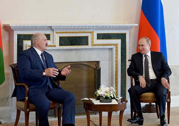 Александр Лукашенко, Владимир Путин