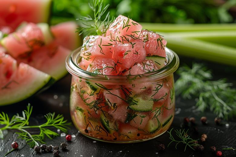 Маринованный арбуз на зиму: простой рецепт с секретом