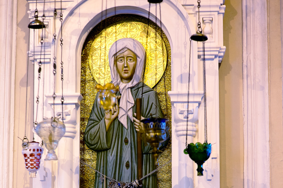 Икона святой Ксении Санкт-Петербургской