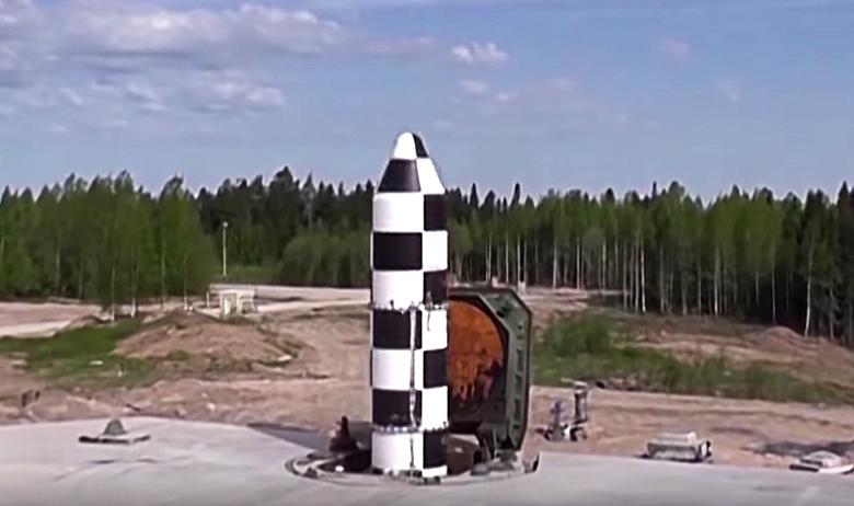 Испытания тяжелой жидкостной межконтинентальной баллистической ракеты "Сармат"
