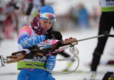 Биатлонистка Шевченко завоевала бронзу на чемпионате Европы