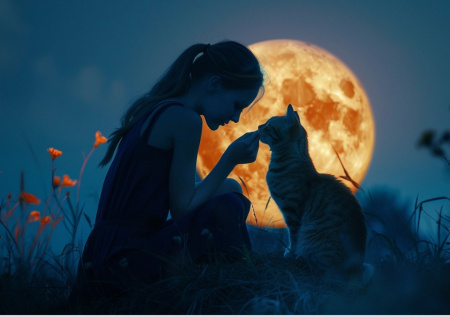 Фаза Луны сегодня, 12 января: рыбачим на лайте, играем с котиками