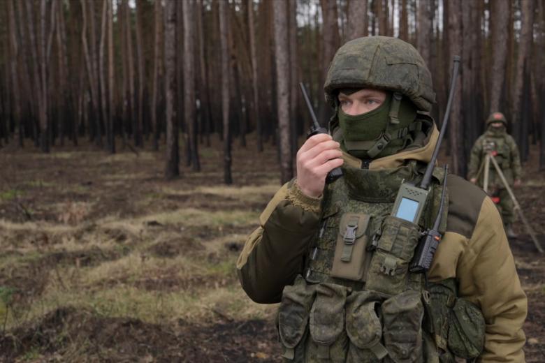 Военнослужащие ВС РФ в зоне проведения СВО