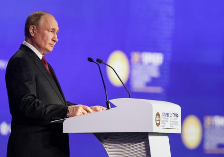 Президент России нарисовал образ реального будущего