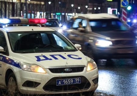 МКАД частично перекрыли из-за аварии 