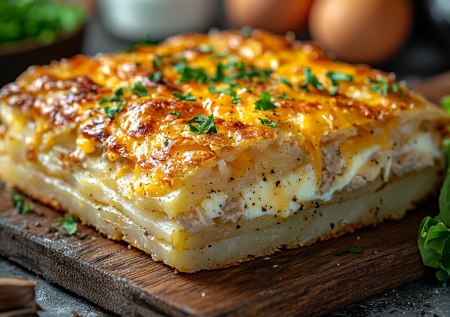 Картофельные конвертики с тунцом и сыром! Красивая закуска или легкий ужин