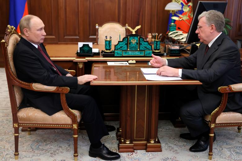 Владимир Путин и Алексей Кудрин