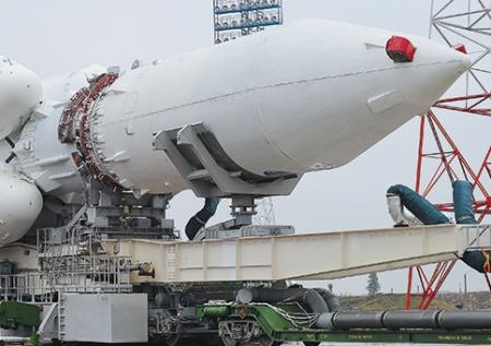 Ракету-носитель «Ангара» привезли на космодром Плесецк