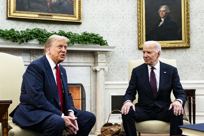 Дональд Трамп и Джо Байден