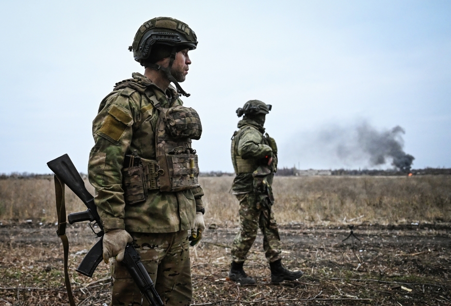 Военнослужащие Вооруженных сил Российской Федерации в зоне боевых действий