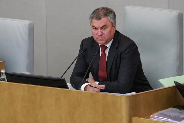 Председатель Государственной думы Вячеслав Володин