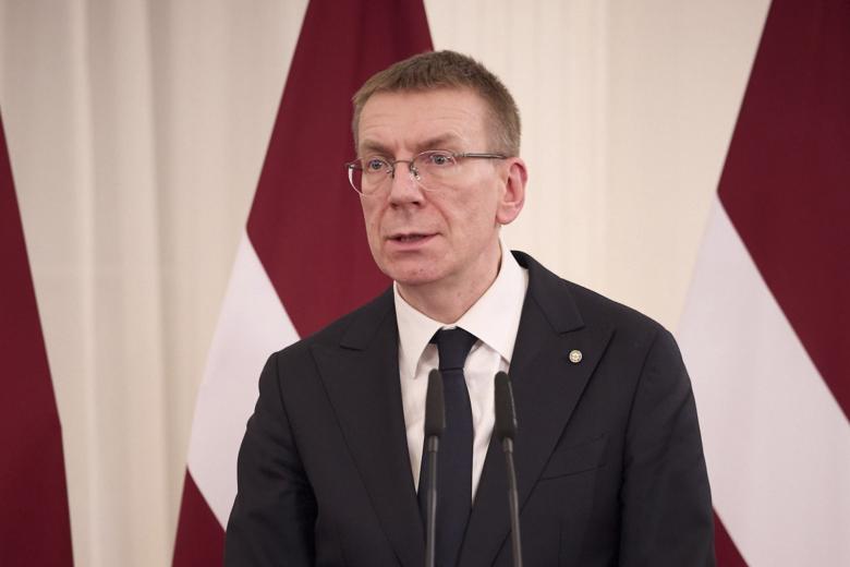 Президент Латвии Эдгар Ринкевич