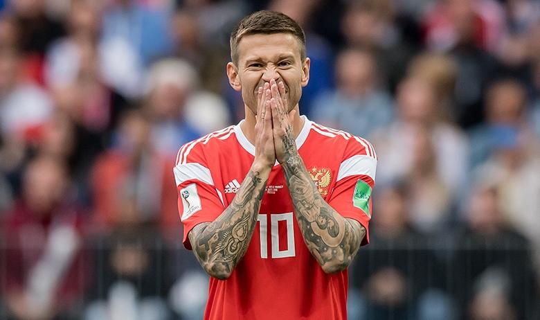 Футболист Фёдор Смолов