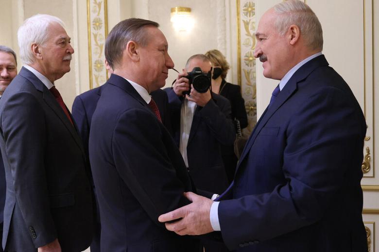 Александр Беглов и Александр Лукашенко