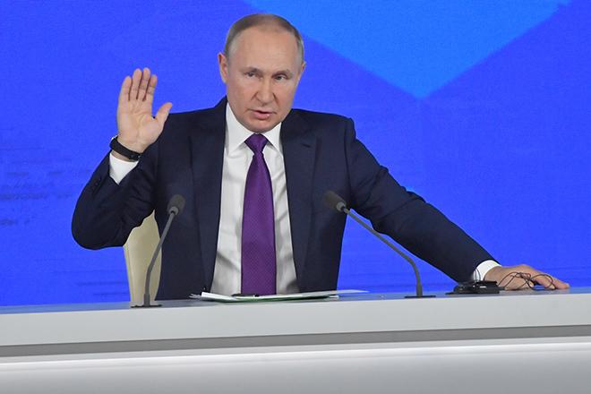 Президент РФ Владимир Путин