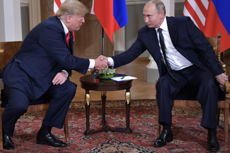 Дональд Трамп и Владимир Путин