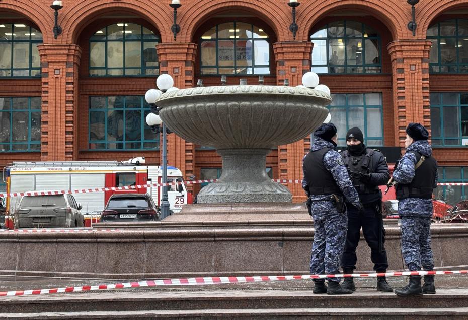 На месте взрыва в жилом комплексе «Алые Паруса» на северо-западе Москвы