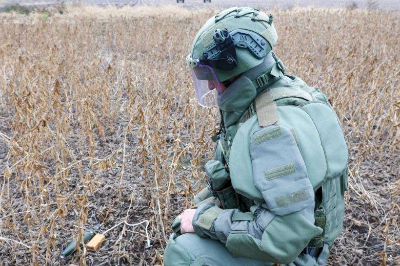 Сапёры РФ в Курской области