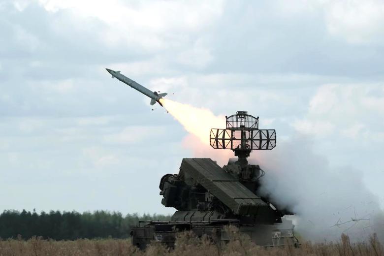 Боевая работа ЗРК «Оса»