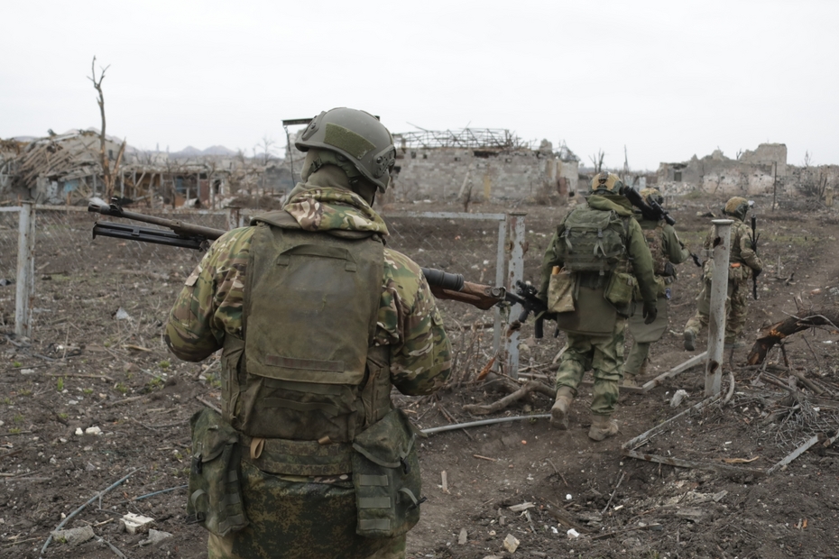 Военнослужащие в зоне проведения специальной военной операции