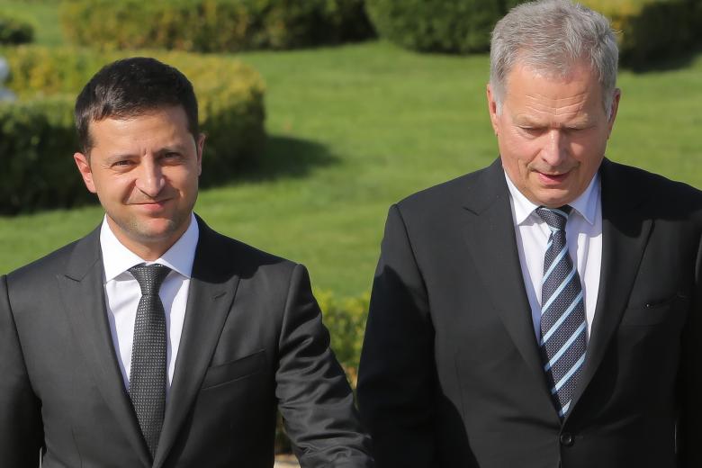 Владимир Зеленский и Саули Ниинистё