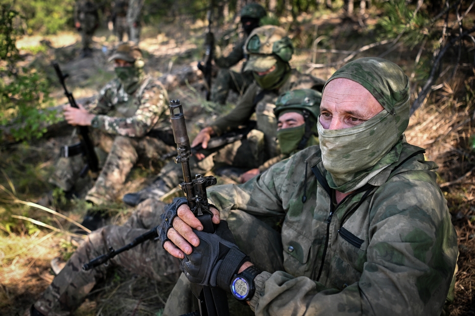 Штурмовые подразделения ВС РФ в зоне проведения специальной военной операции