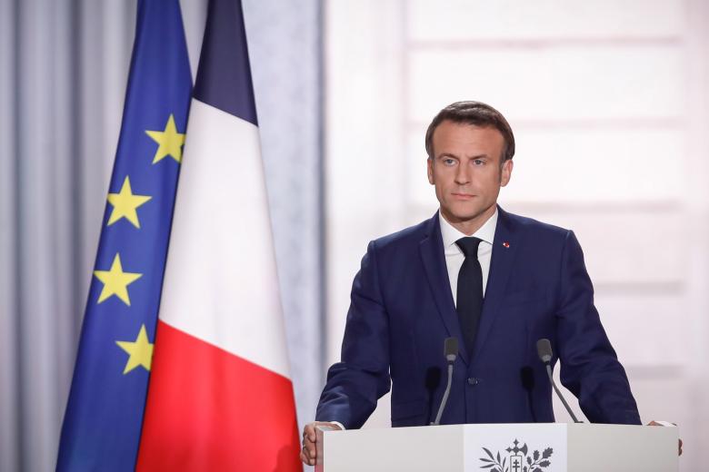Президент Франции Эммануэль Макрон