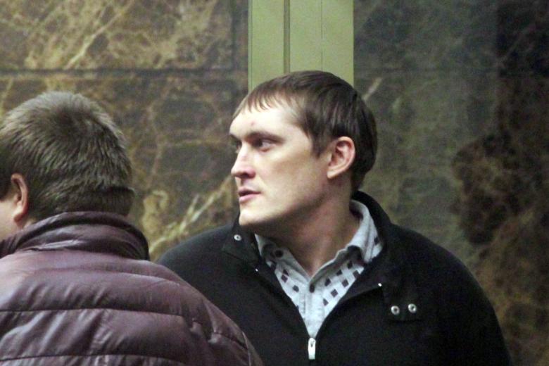 Подсудимый Владимир Алексеев (Вова Беспредел) в зале заседаний Краснодарского краевого суда