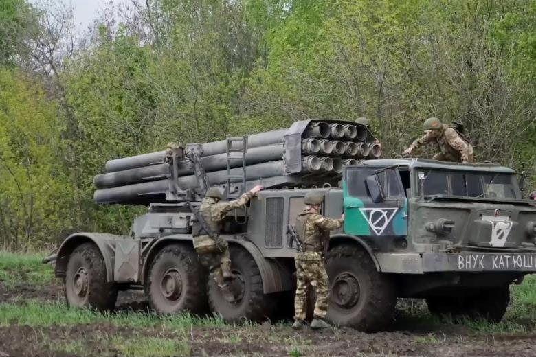 Реактивная система залпового огня «Ураган»