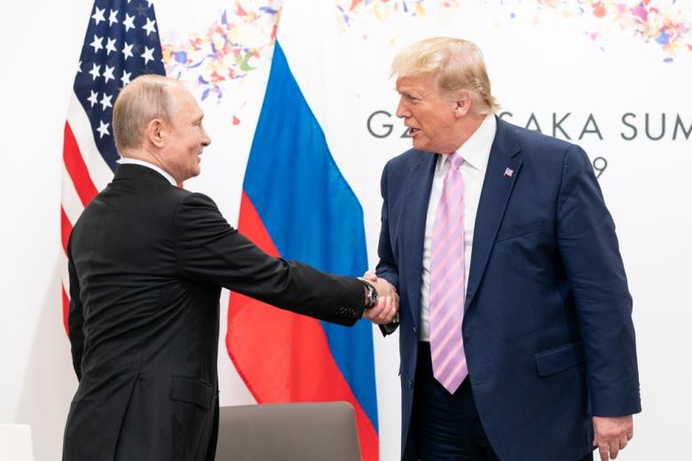 Владимир Путин и Дональд Трамп